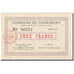 Francia, Cornimont, 2 Francs, 1915, Emission Municipale, EBC, Pirot:88-15