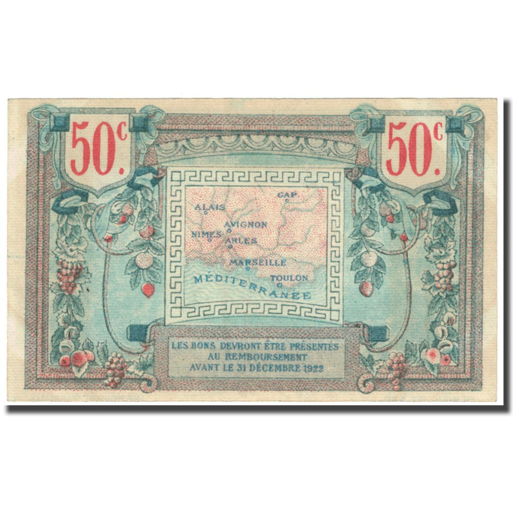 France, Région Provençale, 50 Centimes, Chambre de commerce / Région