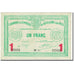 France, Boulogne-sur-Mer, 1 Franc, 1914, Chambre de Commerce, TTB, Pirot:31-15