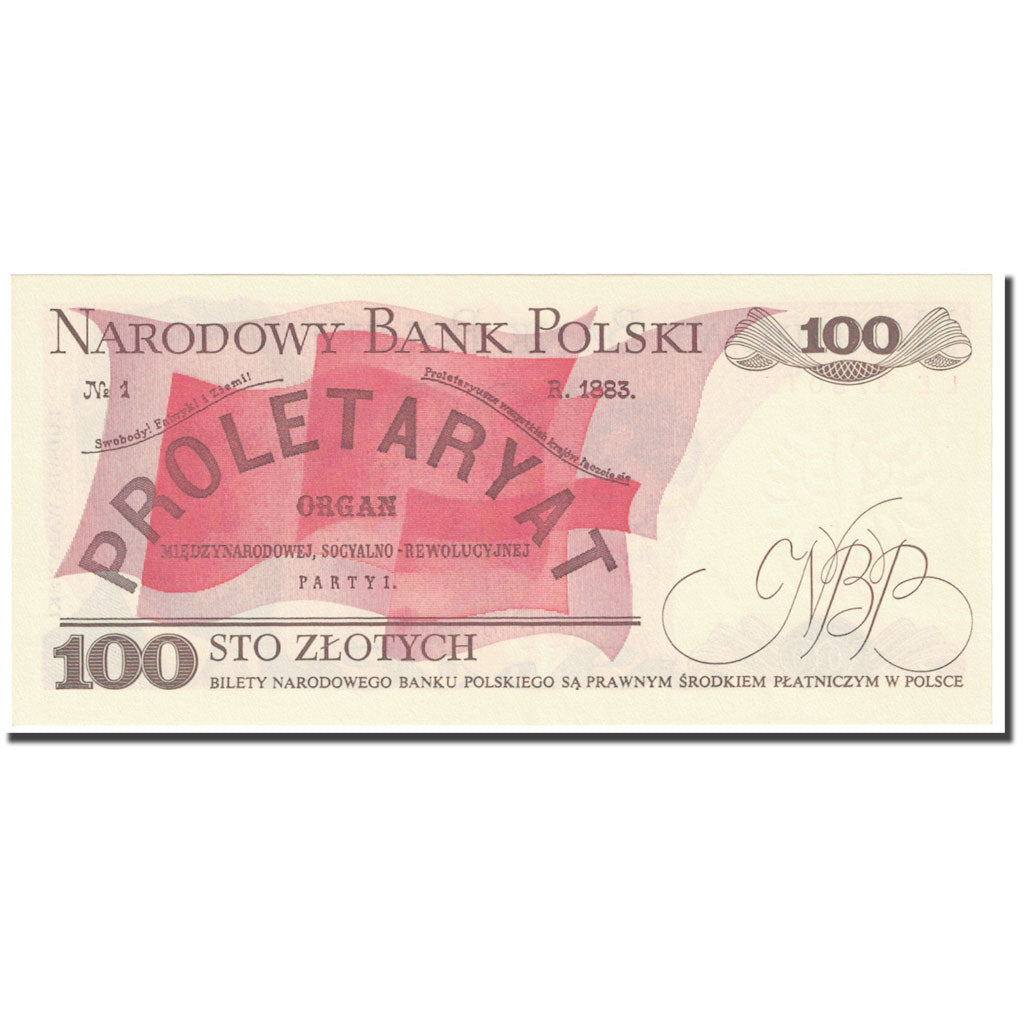 Banknote, Poland, 100 Zlotych, 1982, 1982-06-01, KM:143d, UNC(65-70)