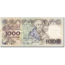 Nota, Portugal, 1000 Escudos, 1983, 1983-08-02, KM:181a, EF(40-45)