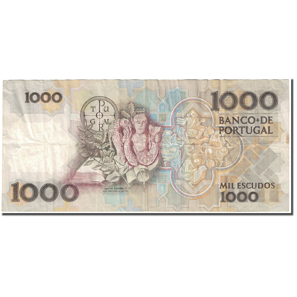 Banknote, Portugal, 1000 Escudos, 1983, 1983-08-02, KM:181a, EF(40-45)