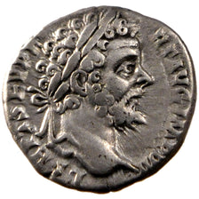Septimius Severus, Denarius, Roma, EF(40-45), Silver, Cohen #404, 3.00