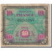 Francia, 10 Francs, Flag/France, 1944, SERIE DE 1944, B, Fayette:VF18.1, KM:116a