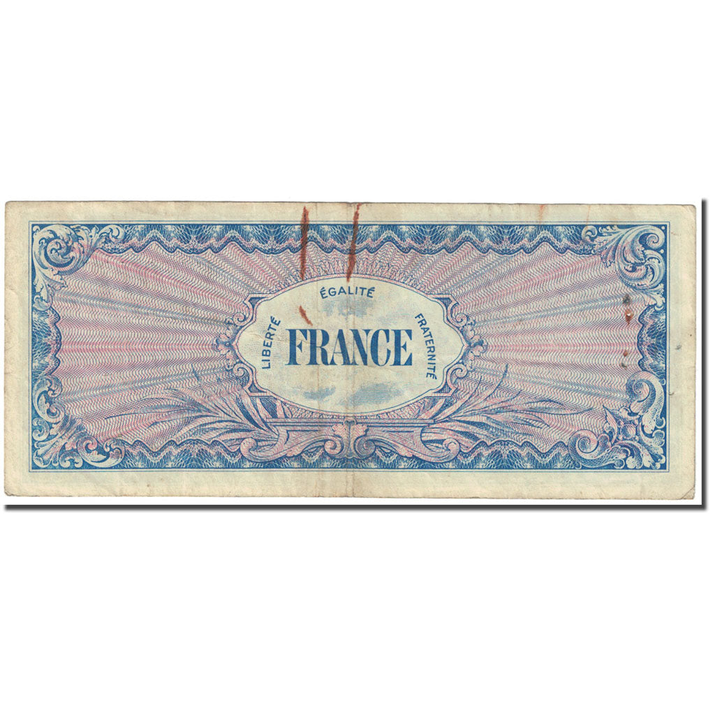 Francja, 100 Francs, 1945 Verso France, 1944, SERIE DE 1944, VG(8-10)
