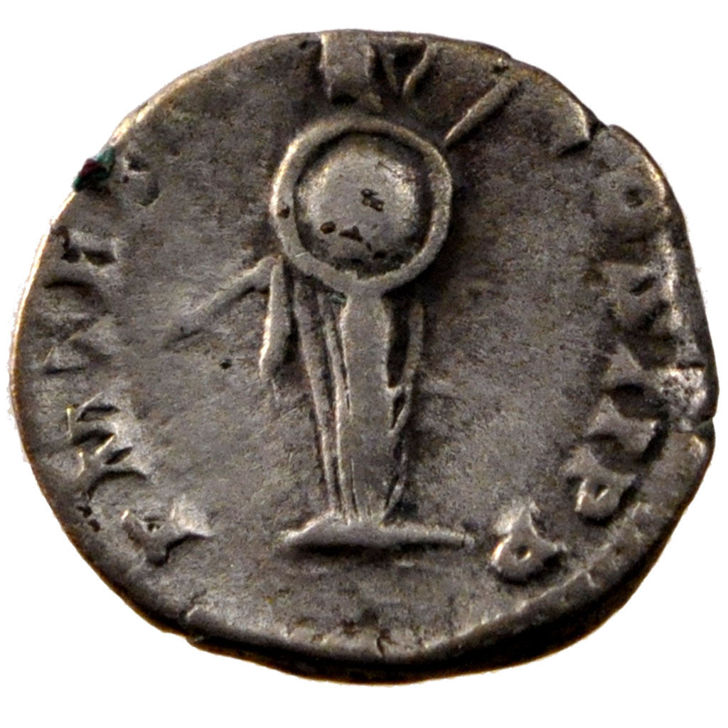 Septimius Severus, Denarius, Roma, VF(30-35), Silver, Cohen #416, 3.00