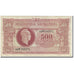 France, 500 Francs, Marianne, 1945, Undated (1945), VF(20-25), Fayette:VF11.2