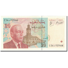 Banknote, Morocco, 20 Dirhams, 1996, Undated (AH1416/1996)., KM:67b, UNC(65-70)