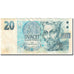 Banknote, Czech Republic, 20 Korun, 1994, Undated (1994), KM:10a, VF(20-25)