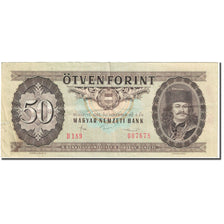 Billet, Hongrie, 50 Forint, 1986, 1986-11-04, KM:170g, B