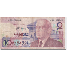 Banknote, Morocco, 10 Dirhams, 1987/AH1407, 1991 (Old Date 1987/AH407), KM:63a
