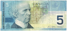 Banknote, Canada, 5 Dollars, 2002, Undated (2002), KM:101c, EF(40-45)