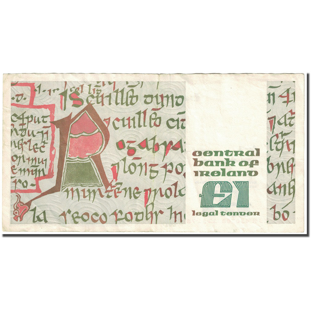 Banknote, Ireland - Republic, 1 Pound, 1978, 1978-11-13, KM:70b, VF(20-25)