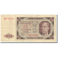 Biljet, Polen, 10 Zlotych, 1948, 1948-07-01, KM:136, TTB