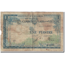 Banknote, FRENCH INDO-CHINA, 1 Piastre = 1 Dong, 1954, Undated (1954), KM:105