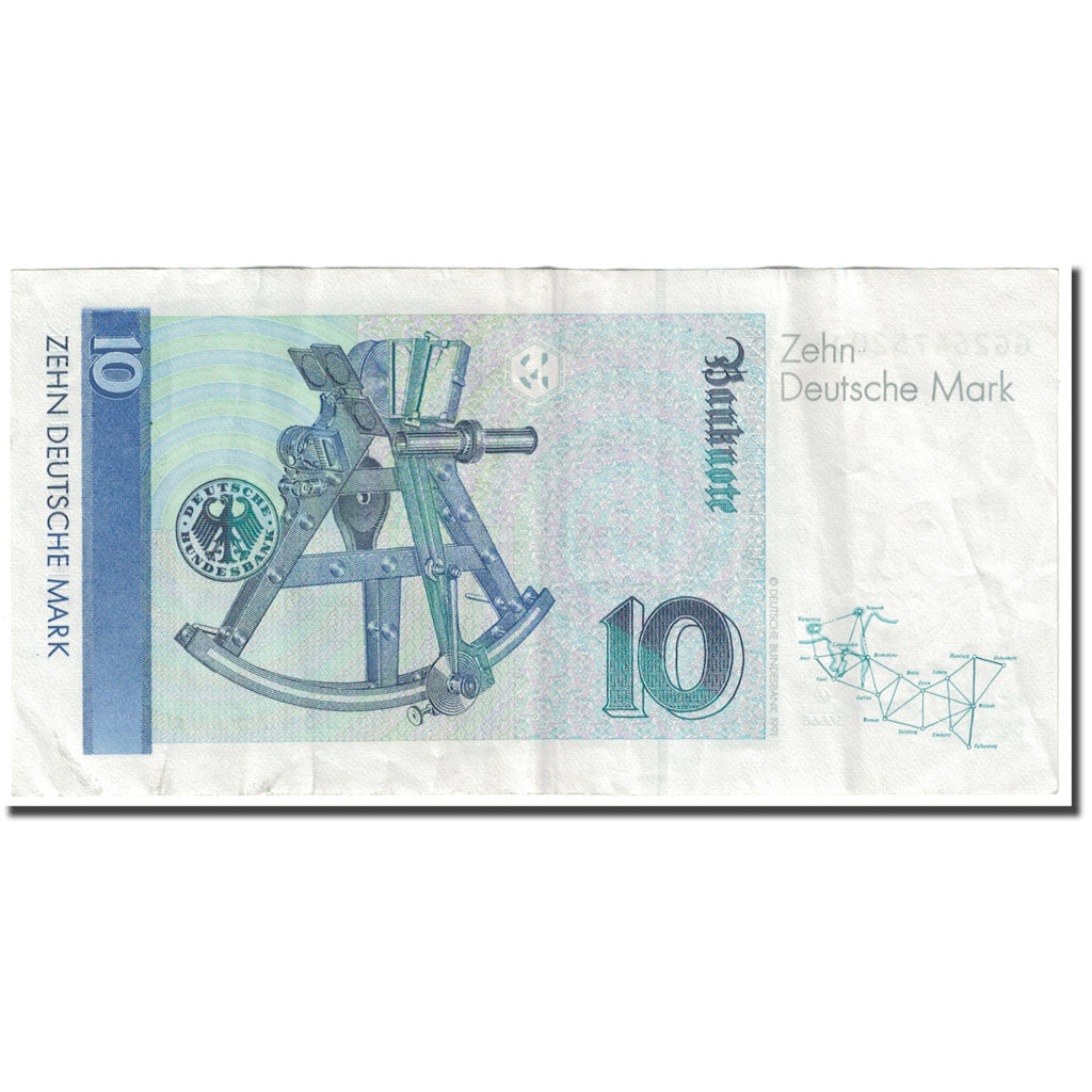 Banknote, GERMANY - FEDERAL REPUBLIC, 10 Deutsche Mark, 1993, 1993-10-01