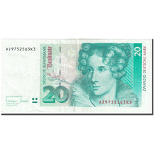 Banknote, GERMANY - FEDERAL REPUBLIC, 20 Deutsche Mark, 1993, 1993-10-01