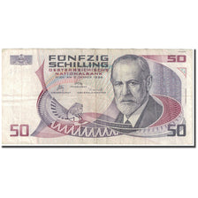 Geldschein, Österreich, 50 Schilling, 1986, 1986-01-02, KM:149, S