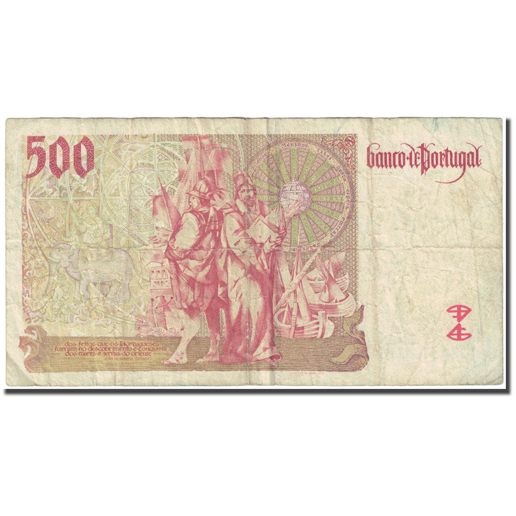 Banknote, Portugal, 500 Escudos, 1997, 1997-04-17, KM:187a, VG(8-10)
