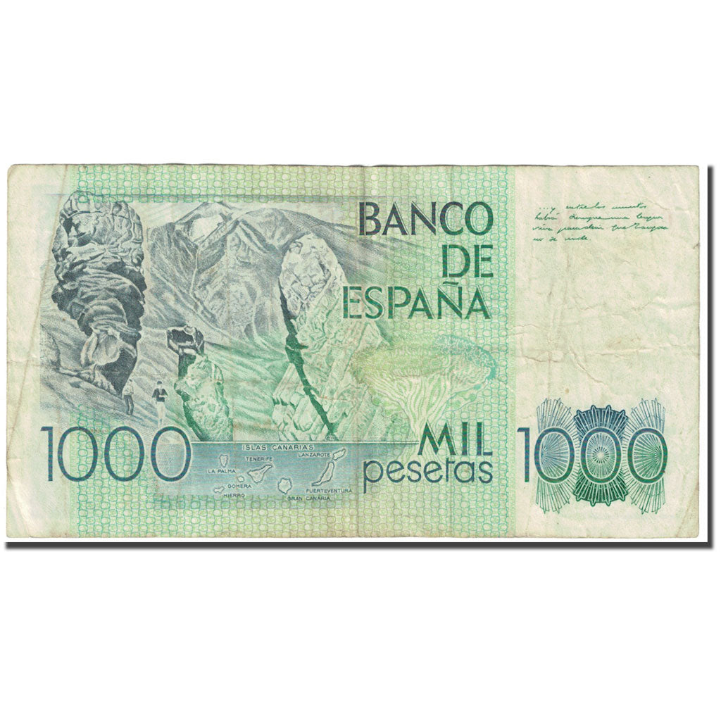 Banknote, Spain, 1000 Pesetas, 1979, 1979-10-23, KM:158, VF(20-25)