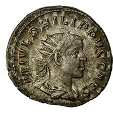 Coin, Philip II, Antoninianus, AU(55-58), Billon, Cohen:54
