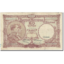 Banknote, Belgium, 20 Francs, 1947, 1947-04-24, KM:111, VG(8-10)
