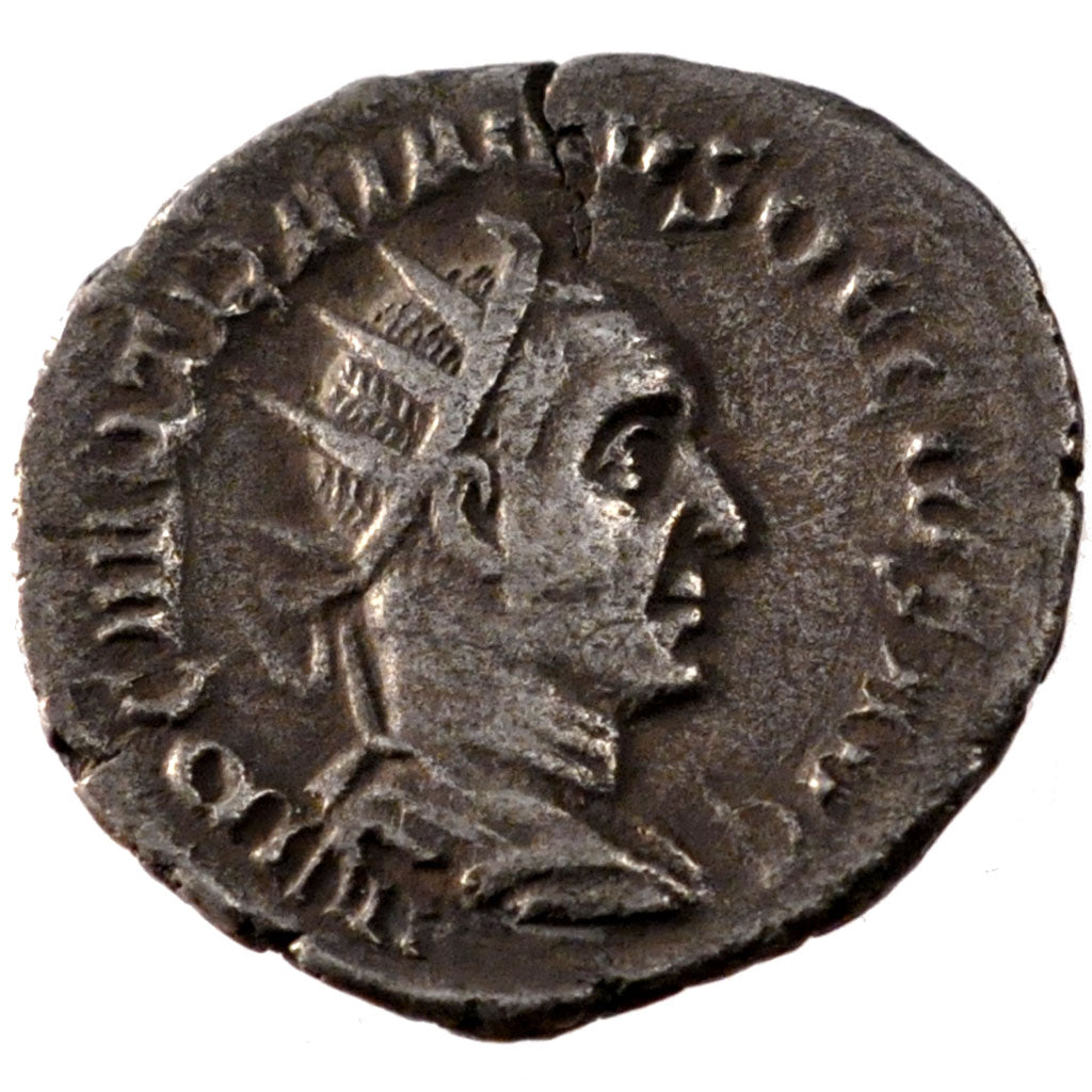 Trajan Decius, Antoninianus, AU(50-53), Billon, Cohen #4, 3.10