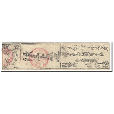 Banknote, Japan, 1 Momme, 1850-1870, Undated (1850-70), Hansatsu, VF(20-25)