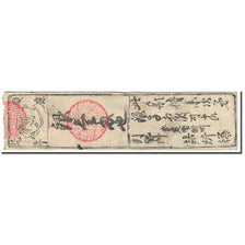Banknote, Japan, 1 Momme, 1850-1870, Undated (1850-70), Hansatsu, EF(40-45)