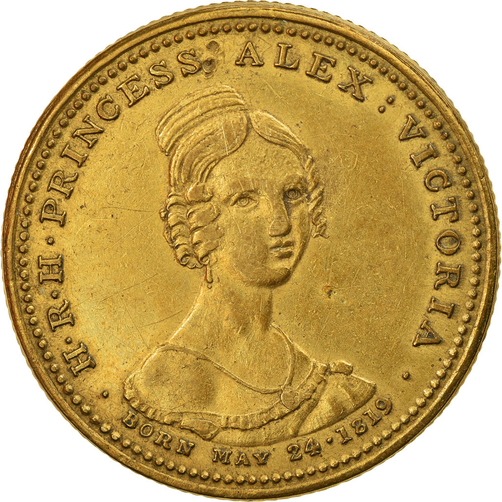 Royaume-Uni, Jeton, Victoria, Birthday of the Heiress presumptive to the Throne