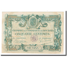 Frankrijk, Bourges, 50 Centimes, 1915, Chambre de Commerce, TTB, Pirot:32-1