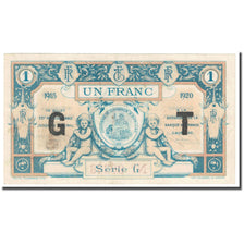 Francja, Aurillac, 1 Franc, 1915, Chambre de Commerce, EF(40-45), Pirot:16-10