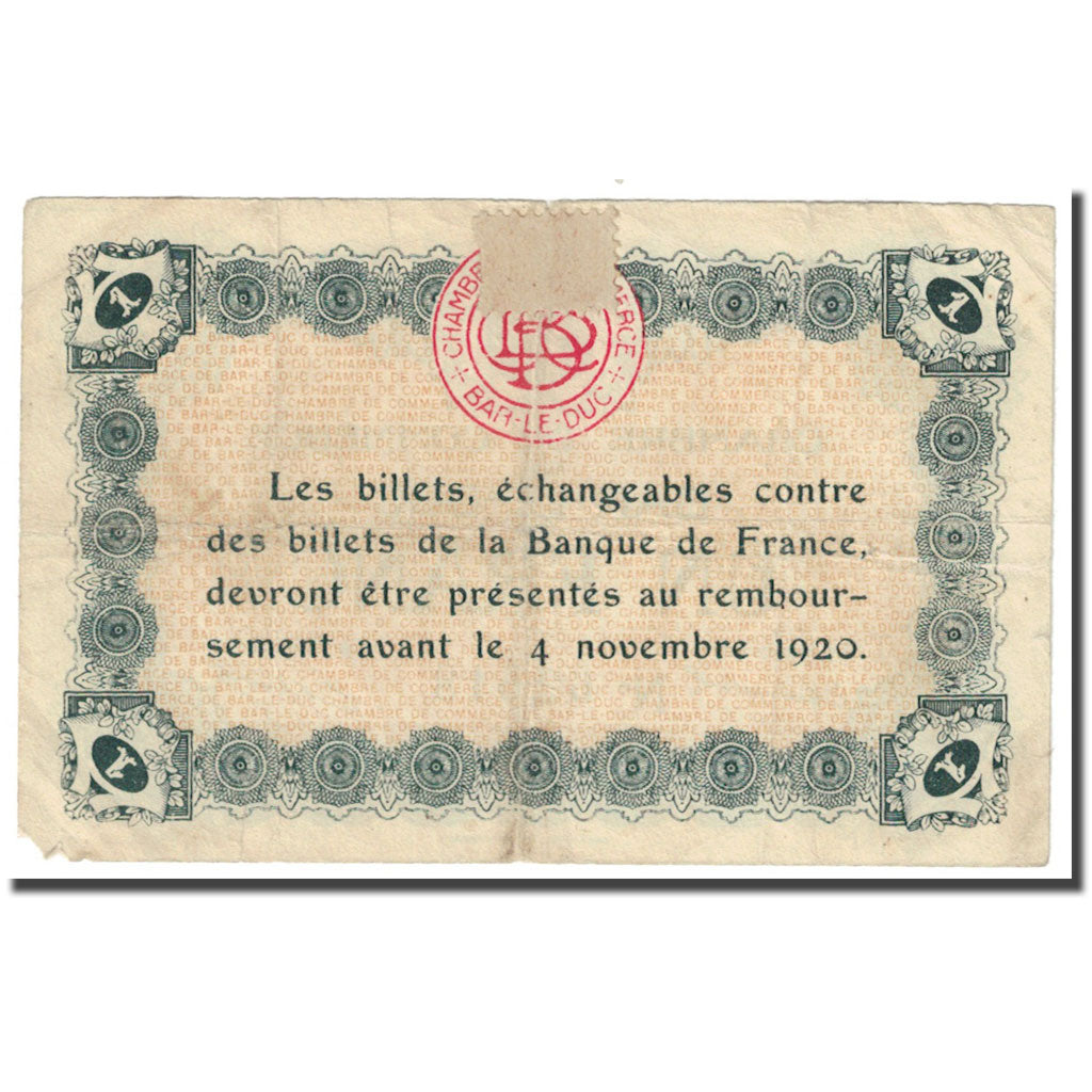 Frankreich, Bar-le-Duc, 1 Franc, Chambre de Commerce, SGE, Pirot:19-3