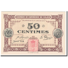 France, Calais, 50 Centimes, 1916, Epreuve Uniface., UNC(65-70)