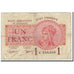Francia, Sarre, 1 Franc, 1920, Mines Domaniales, RC, Pirot:147-2