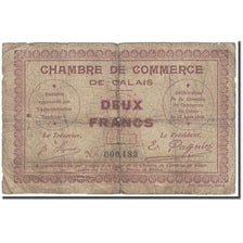 France, Calais, 2 Francs, 1914, Chambre de Commerce, AB, Pirot:36-5