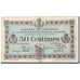França, Chalon-s-/-Saône, Autun & Louhans, 50 Centimes, 1916, Chambre de