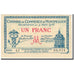France, Montpellier, 1 Franc, 1915, Chambre de Commerce, SUP, Pirot:85-10