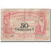 France, Montpellier, 50 Centimes, 1917, Chambre de Commerce, VG(8-10)