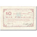 France, Calais, 10 Francs, 1914, Bon Communal, TTB, Pirot:62-232