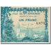 França, Remiremont, 1 Franc, 1916, Bon Municipal., UNC(65-70), Pirot:88-68