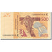Banknote, West African States, 500 Francs, 2012, Undated (2012), KM:719