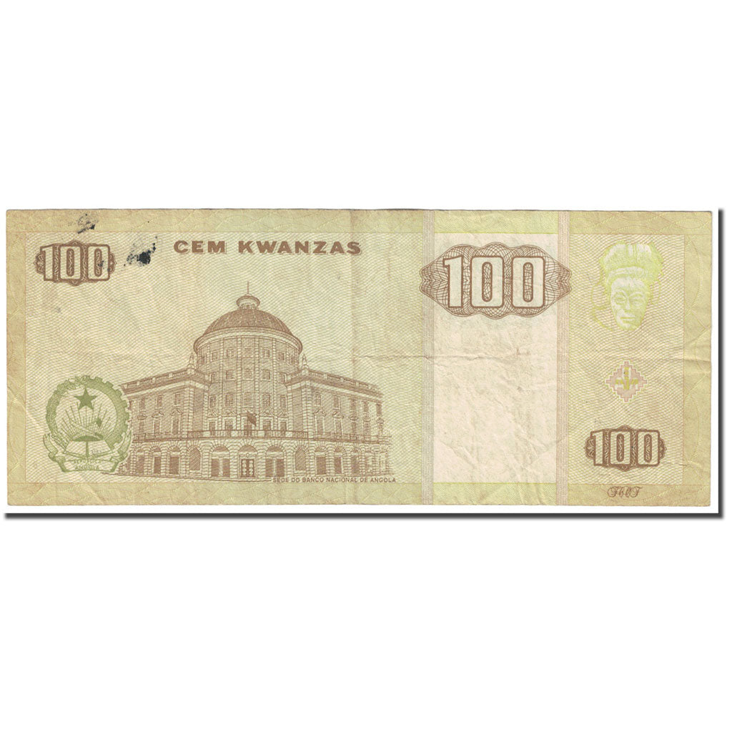 Banknote, Angola, 100 Kwanzas, 2011, Janvier 2011, KM:147c, EF(40-45)