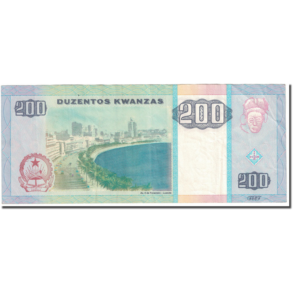 Banknote, Angola, 200 Kwanzas, 2011, Janvier 2011, KM:148b, EF(40-45)