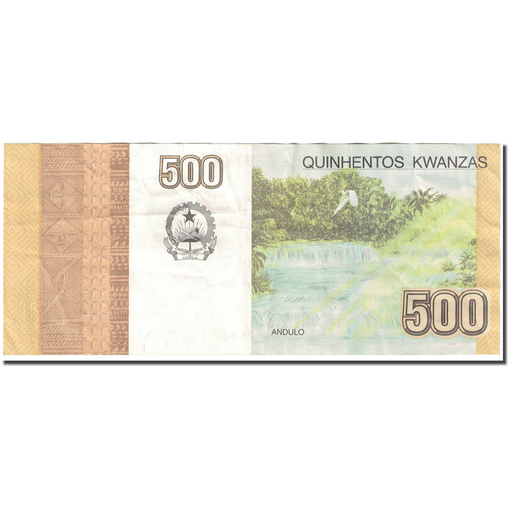 Banknote, Angola, 500 Kwanzas, 2012, Octobre 2012, KM:155, EF(40-45)