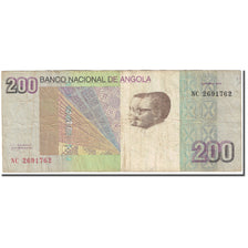 Banknote, Angola, 200 Kwanzas, 2012, Octobre 2012, KM:154, VF(20-25)