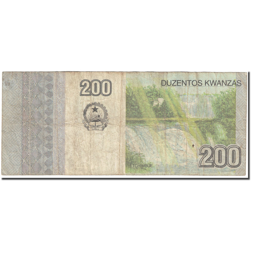 Banknote, Angola, 200 Kwanzas, 2012, Octobre 2012, KM:154, VF(20-25)