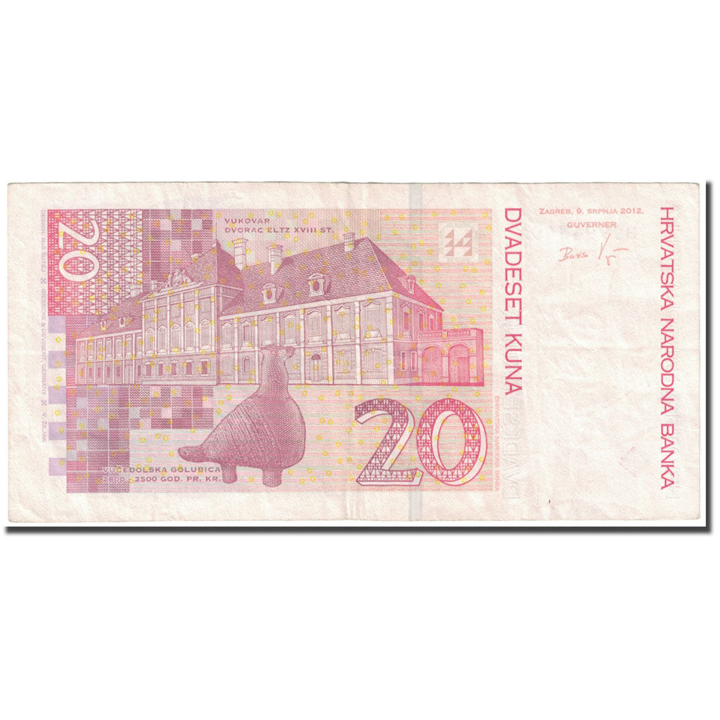 Banknote, Croatia, 20 Kuna, 2012, 2012-07-09, KM:39, EF(40-45)
