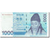 Banknote, South Korea, 1000 Won, 2006-2007, undated (2006-2007), KM:54a, UNC(63)