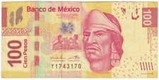 Banknote, Mexico, 100 Pesos, 2013, 2013-10-17, KM:124, EF(40-45)